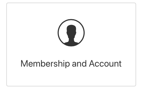 Membership & Account